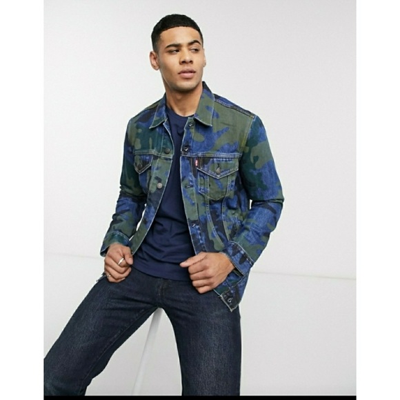 Camo and jean jacket Clearance
